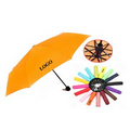 Three Fold Compact Umbrella with Pouch